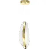 Toolight Suspension Plafond G141-Cp Gold 30X12X100Cm