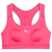 Puma 4keeps Medium Impact Sports Bra Rose S Femme