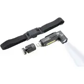 Troika Eco Knicklicht Black Hand + Cob Led Flashlight Argenté