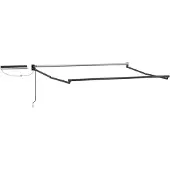 vidaXL Armature de store électrique anthracite 3,5 x 2 m en aluminium