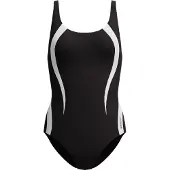 Speedo Quantum Contour Swimsuit Noir UK 36 Femme