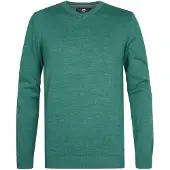 Petrol Industries M-ros-kwv200 V Neck Sweater Vert S Homme