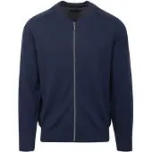 Casamoda Vestes en maille bleu marine