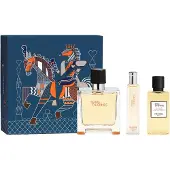 Hermès Paris Terre D'Parfum 75 ml + Parfum 15 ml + SG pour corps et cheveux 40 ml M