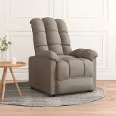 Prolenta Maison Exclusive - Relaxsessel Taupe Stoff