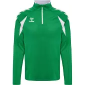 Hummel Sweat de sport sapin / blanc