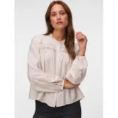 Vero Moda Chemisier 'VMCasey' écru
