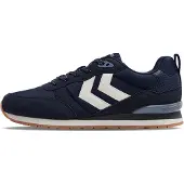 Hummel Chaussure de sport 'Monaco' mastic / bleu nuit