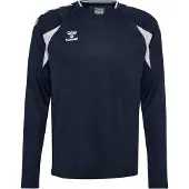 Hummel Maillot à manches longues Core 2.0 unisexe, bleu, L, unisexe, femmes, hommes