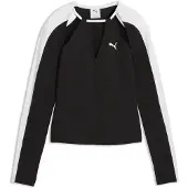 Puma T-shirt 'T7' noir / blanc