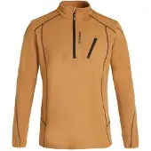 Protest Humans Half Zip Fleece Marron L Homme
