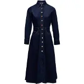 Salsa Jeans 21010318 Long Sleeve Dress Bleu S Femme
