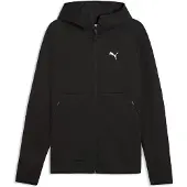 Puma Tech Slim Elevated Full Zip Sweatshirt Noir S Homme