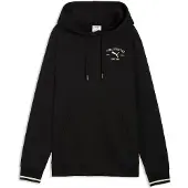 Puma Sweat de sport beige clair / noir