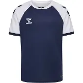 Hummel T-Shirt fonctionnel bleu nuit / blanc