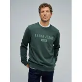 Salsa Jeans Sweat-shirt vert foncé