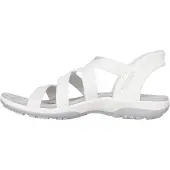 SKECHERS Sandales 'Reggae Slim - Stretch Flex' blanc