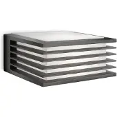 Philips myGarden Applique LED Shades E27 60W Anthracite IP44 8719514385382