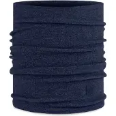 Buff Merino Fleece Neck Warmer Bleu