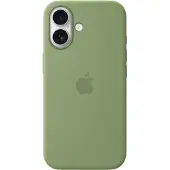 Apple Coque iPhone 17 en silicone avec MagSafe Vert Clair Mousse