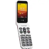 Doro Leva L21 7,11 cm (2,8") 132 g Rouge, blanc Téléphone avec fonction