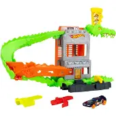 Hot Wheels City JHL93, Set train et voie ferrée, 3 ans, Plastique, Multicolore
