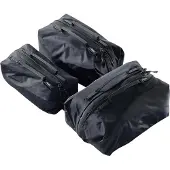 Matador - Lot de 3 pochettes de rangement - Gear Cube Set Black en Nylon - Noir