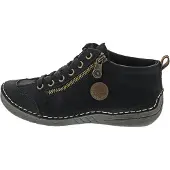 Rieker Bottines à lacets marron / noir