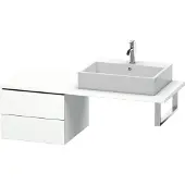 Duravit L-Cube Meuble bas pour console, 2 tiroirs, 520x400x547mm, LC583701818