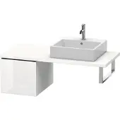 Duravit L-Cube Meuble bas pour console, 1 tiroir, 420x400x547mm, LC583108585