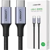 UGREEN Câble Usb-C Do Usb-C Us316, 100W, 1.5M (Czarny)