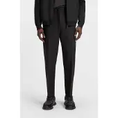 BOSS pour homme. 50538179 Convertir le pantalon noir (54), Casuel, Polyester