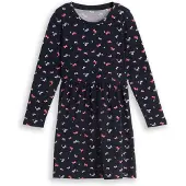Tom Tailor Robe bleu marine / bleu ciel / lavande / rouge clair