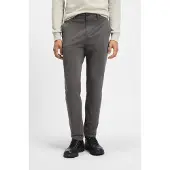 BOSS Pantalon chino gris foncé