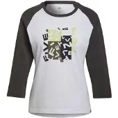 Five Ten Gfx 3/4 Sleeve T-shirt Blanc XS Femme