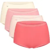 Sloggi Slip ' Originals Basic ' beige clair / jaune clair / rose / rouge