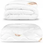 Softimi Couette toute saison anti-allergique coton satiné premium