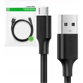 UGREEN Câble Micro USB vers USB-A 1,5 m - Charge Rapide et Transfert de Données KP35164