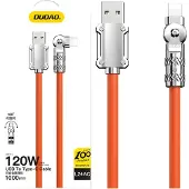 Dudao L24AL 120W USB - Lightning Cable 1 m Orange