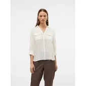 Vero Moda Chemisier '10321777' blanc cassé
