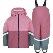 Didriksons Waterman, ensemble de pluie, junior, rose