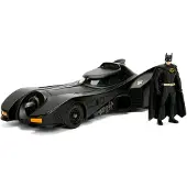 Simba Metal Batmobile 1:24 1989 Figure Noir Enfants
