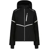 CMP Veste de ski femme en twill avec capuche noir 42