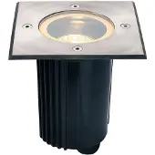 SLV Adjust QRB 229324 Recessed floor light GU10 HV halogen Aluminium