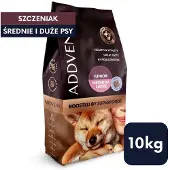 Addvena RENFORCÉE PAR DES SUPERALIMENTS pour chiots de races moyennes et grandes 10kg