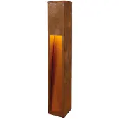 SLV 229411 Rust Slot 80 Outdoor free standing light Energy-saving bulb E-27 11 W Iron (rusty)