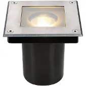 SLV Dasar 70 229374 Recessed floor light GU10 HV halogen 35 W Stainless steel