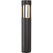 SLV lampadaire rond à LED Slots 45 IP44 Ø9 cm 3000K blanc chaud anthracite