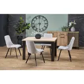 Halmar Table pliante BAGIO chêne artisanal / noir