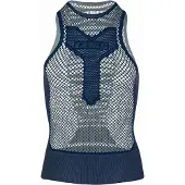Q36.5 Sous-maillot Base Layer Zero Mesh Bleu, Taille XXS/XS